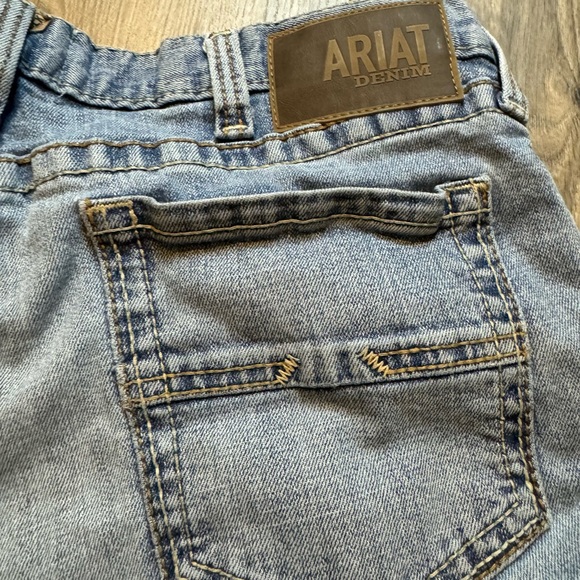 Ariat Men’s Vintage Striaght Leg Jeans 36x36 Light Wash Denim Classic Fit M1 - Picture 16 of 16